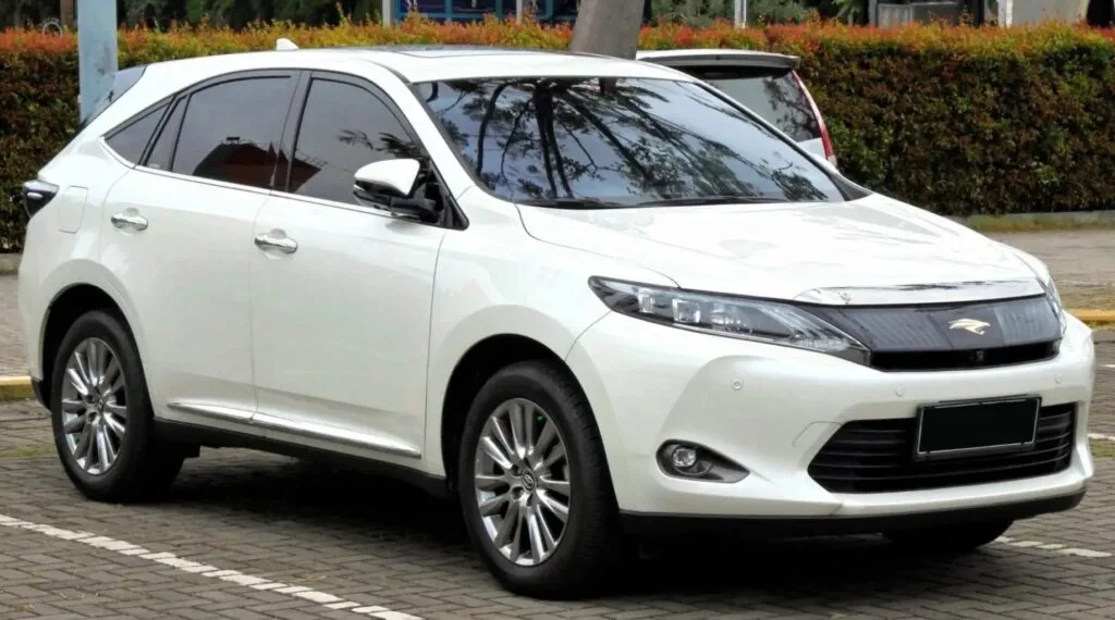 toyota harrier parking in auckland