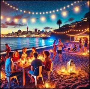 A Summer Evening in Auckland - dial a driver service